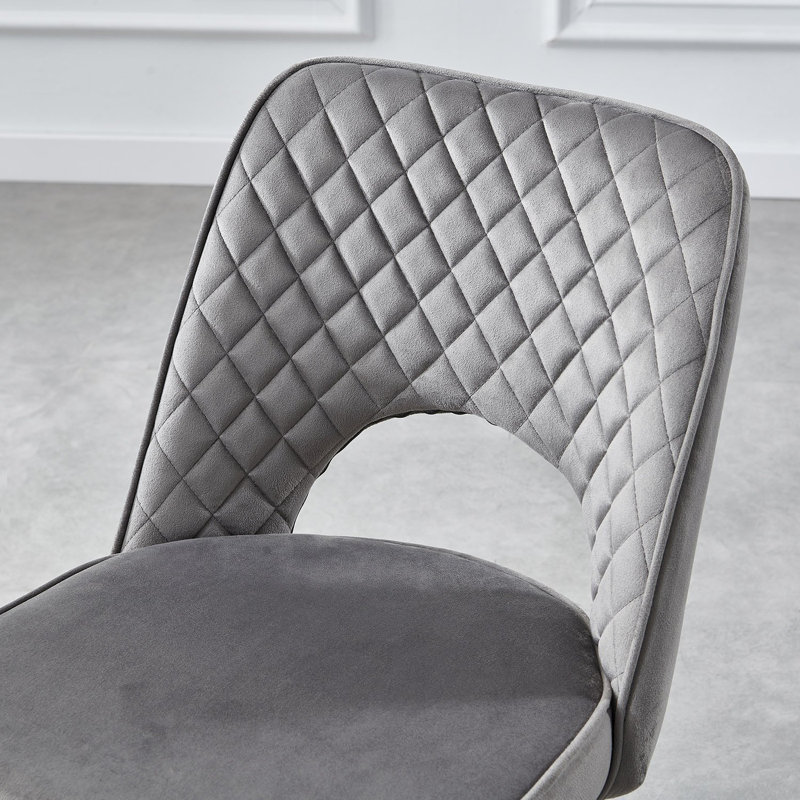 Paliwal PAIR METIS Dining Chair, Grey