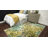 SantaCruz Blue/Green Traditional Floral Area Rug-1729942864