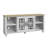 60" Two-Tone Farmhouse TV Stand with Storage Cabinets-316216929-334791674