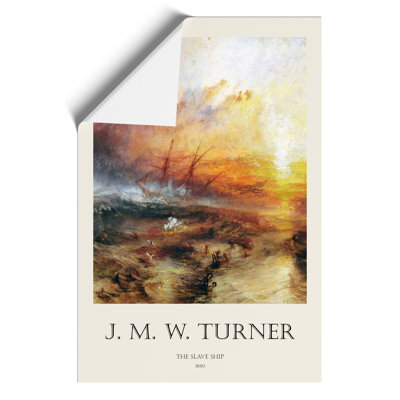 Typhoon Coming Print by Joseph Mallord William Turner - Frameless Print
