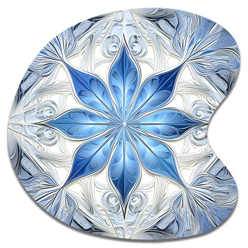 Giovannah - décoration murale géométrique asymétrique en métal, reproduction d'art moderne de forme unique, H 27 po x l 27 po