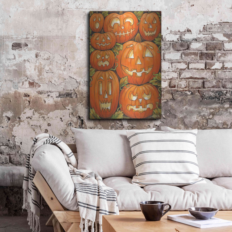 «Jack O Lanterns» par Cathy Horvath, H 36 po x l 24 po