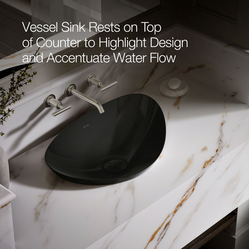 Veil® Small Vessel No Overflow, Black Black™
