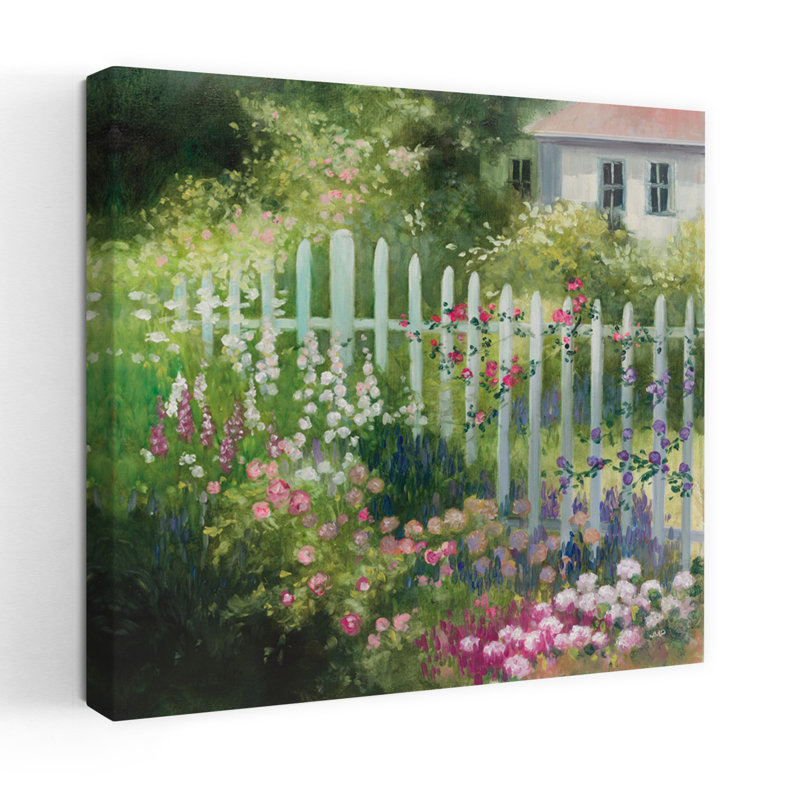 Cottage Art floral, H 18 po x l 18 po