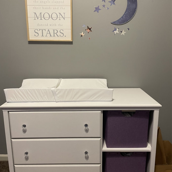 South Shore Cotton Candy 3-Drawer Dresser with Storage Baskets & Reviews |  Wayfair
