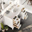 Ensemble de meuble-lavabo double 60 po Clamart-101807950-101807952
