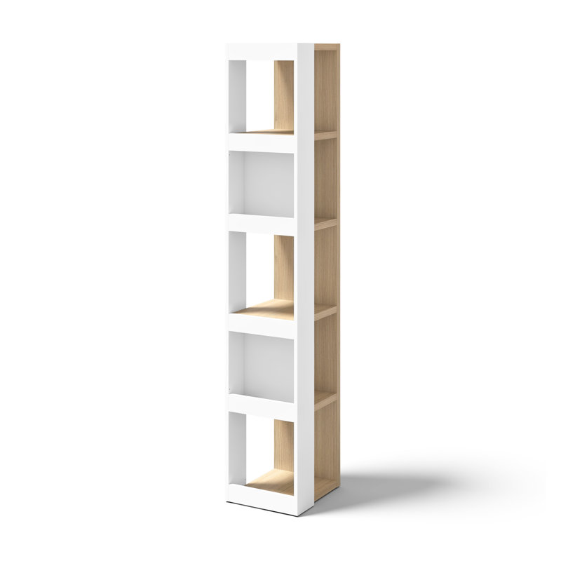 Shaena 188cm H x 40cm W Standard Bookcase