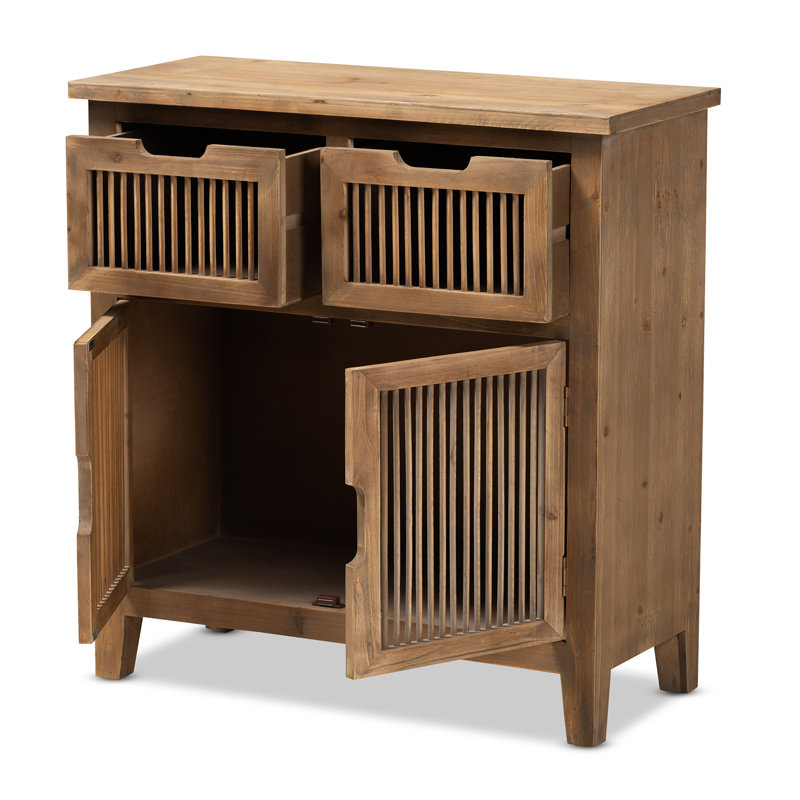 2 - Door Rectangle Accent Cabinet