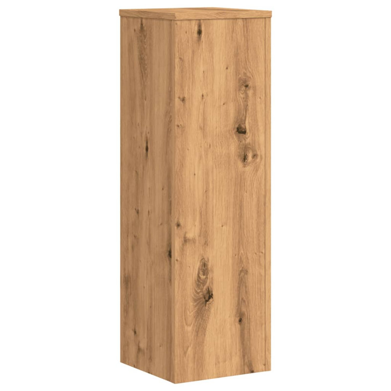 Plant Stand 1 Tier Set of 2, 70cm H x 30cm W x 30cm D, Artisan Oak