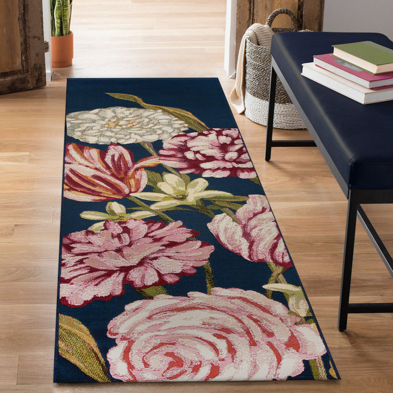 Tapis intérieur / extérieur Joub Hallo Holland, Tapis de couloir 1 pi 11 po x 7 pi 6 po