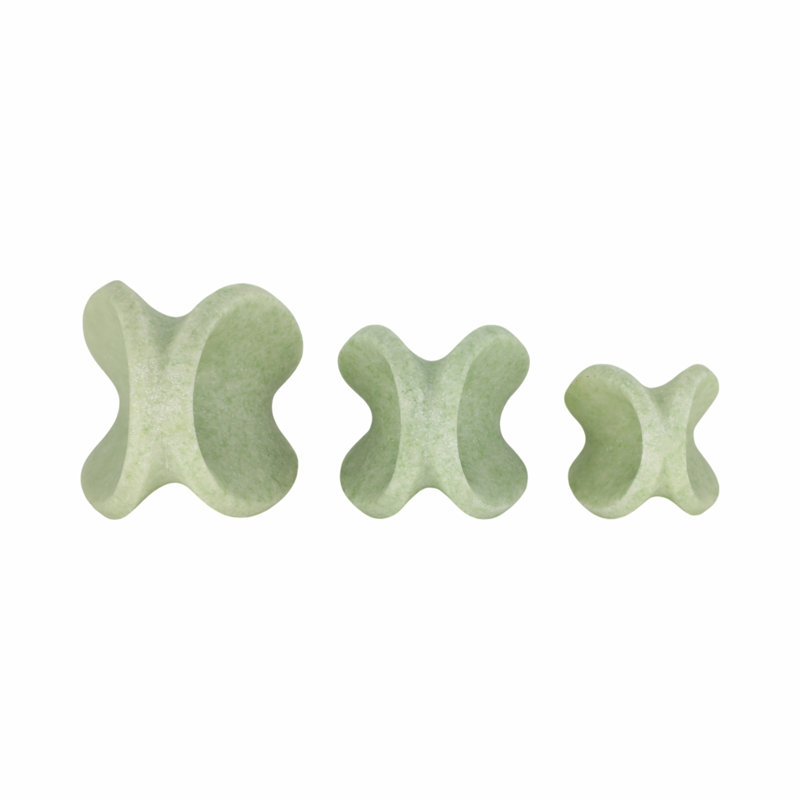 Sagebrook Home 3-Pieces 4/5/6" Zelen Green Quartz Resin Spheres