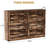 Shoe Cabinet Storage for Entryway with 4 Flip Drawers, Slim Shoe Rack Cabinet with Stylish Handwoven Panel, Farmhouse Shoe Organizer Cabinet for Hallways, Living Rooms-700684597