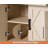 Glenford 4-In-1 73.3"H Tall Kitchen Pantry Storage Cabinet,Large Farmhouse Style Sideboard Buffet Cabinet Set Of 4 With Drawers And Shelves For Kitchen-1175127366
