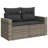  Garden Sofa Set Grey-132760412