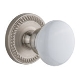 Grandeur Newport Rosette Double Dummy with Hyde Park Door Knob