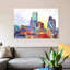 «Sunshine In London» par Maja Wronska, impression sur toile-73575914-73575915-73575916