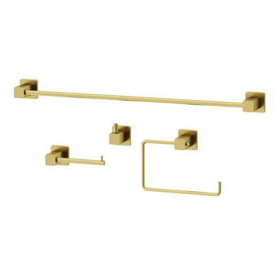 Meridian 4-Piece Bathroom Hardware Set