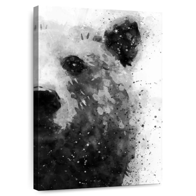 Brampt Bear At Attention, 24" H x 16" W