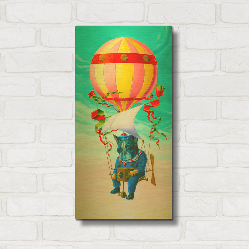« Hulm » de Valery Vecu Quitard, tableau mural en métal doré, 30,5 x 61 cm, 12"x24"