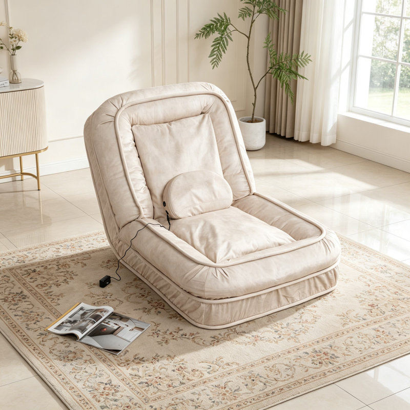 Canapé pour chien adulte rembourré, Beige