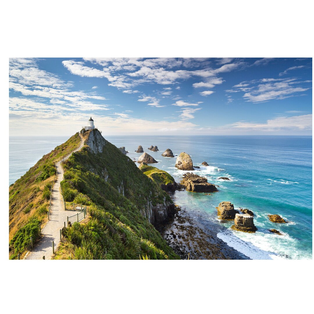 Tapete Lighthouse & Ocean, Nugget Point, New Zealand