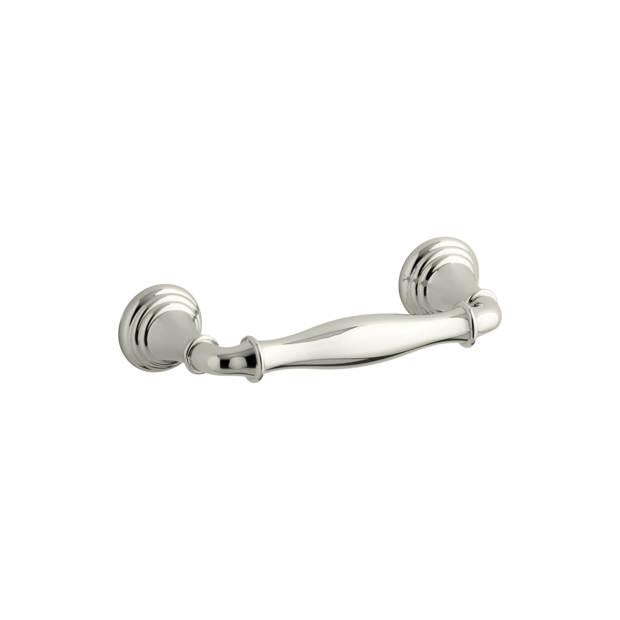 Devonshire 3" Center to Center Bar Pull, Vibrant Polished Nickel