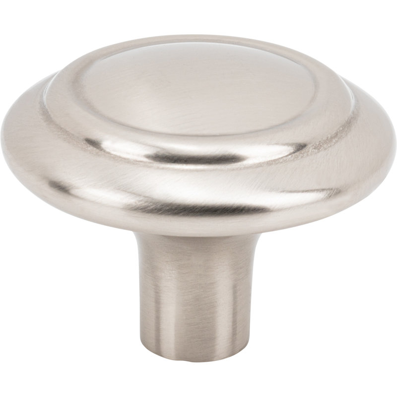 Cala 1 5/8" Diameter Round Knob, Brushed Satin Nickel