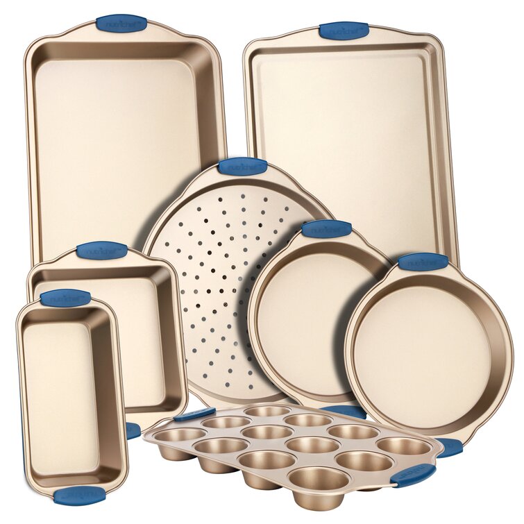 Nutrichef 3-Piece Nonstick Ceramic Bakeware Set
