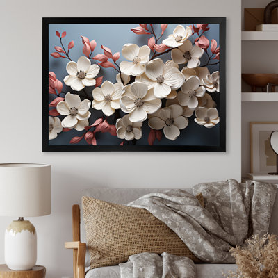 Dogwood Field Pointillism Collage III - impression