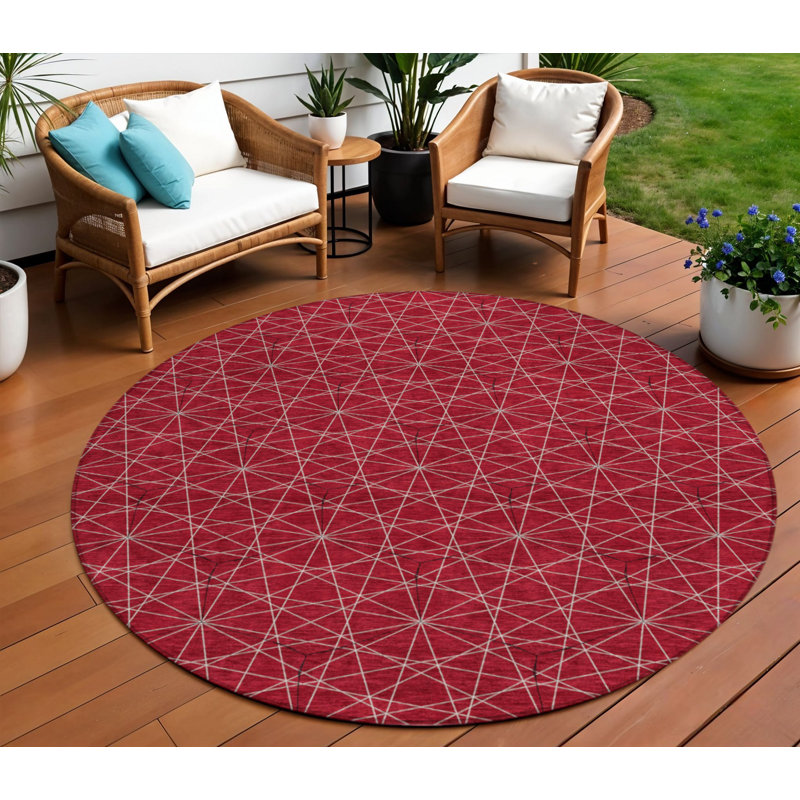 Tapis rond 8 pi
