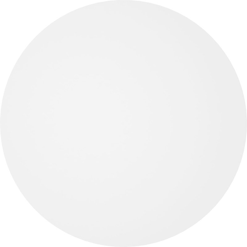 Standard Grayson Rosette with Square Edge, 3" H x 3" W x 0.5" D
