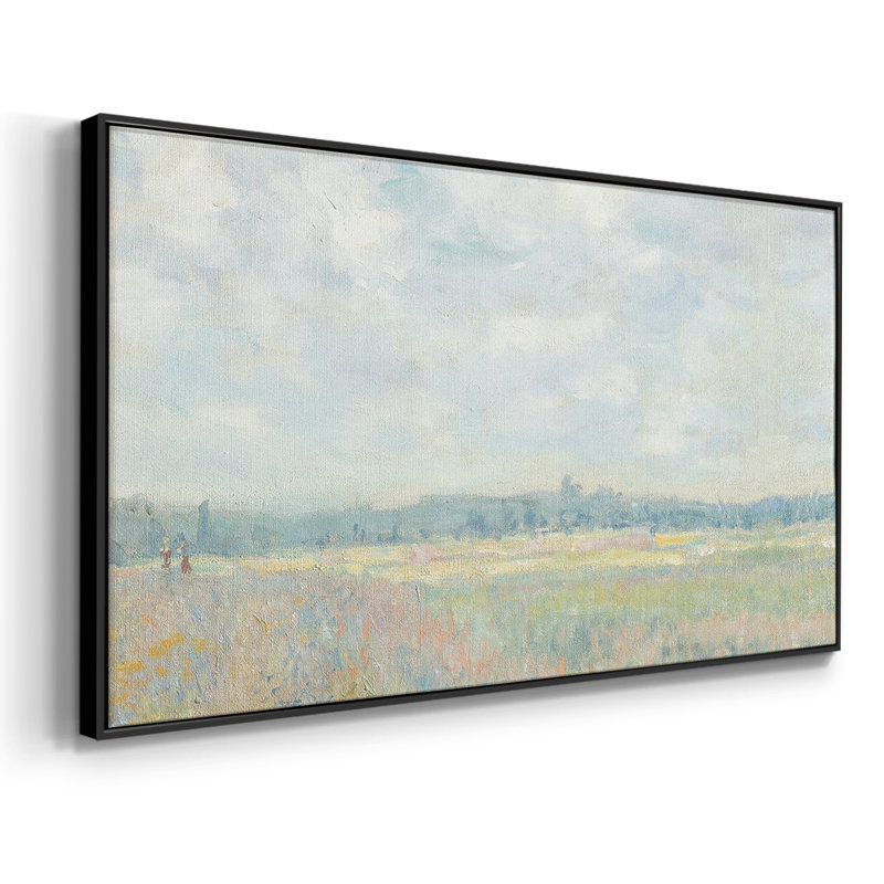 «Landscape Series» - Impression sur toile encadrée, H 21 po x l 41 po, Noir