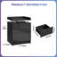 45cm W Acrylic Bedside Table
