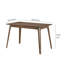 Table de hauteur de comptoir Scar avec pieds fuselés, bois 59 po-109470227