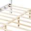 Lit plateforme en bois avec tête de lit et pied de lit Bennett-122810011-122810010