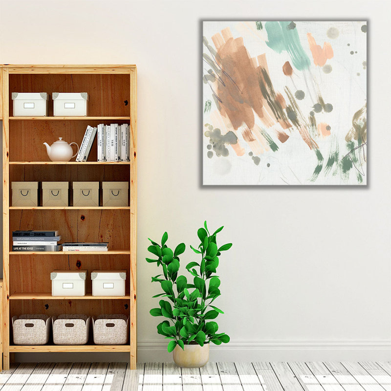 Terra Rain I - reproduction d'art sur toile, H 20 po x l 20 po