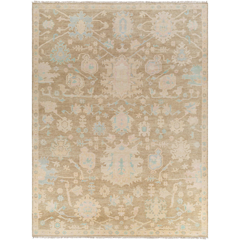 Rectangle Antalya Wool Area Rug, Rectangle 9' x 12'