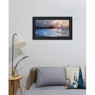 «Rest Of My Sunsets I», art mural encadré pour le salon, la maison, par Lori Deiter