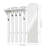 Modern style coat rack with 5 hooks and mirror-645468221