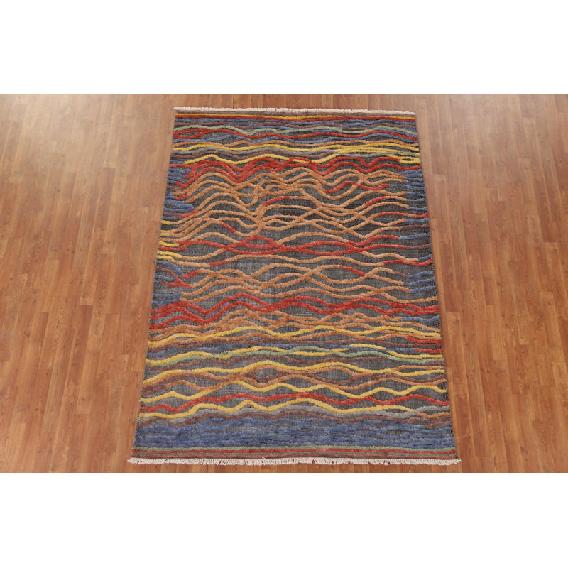 All-Over Abstract Area Rug 6x8