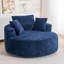 Fauteuil demi-tonneau pivotant en chenille-332416683
