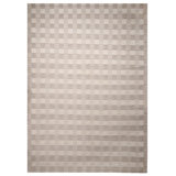 Rug & Kilim’S Scandinavian Beige Brown Geometric Wool Rug