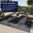 Hause Abstract Indigo Blue Indoor Outdoor Area Rug-1254085940