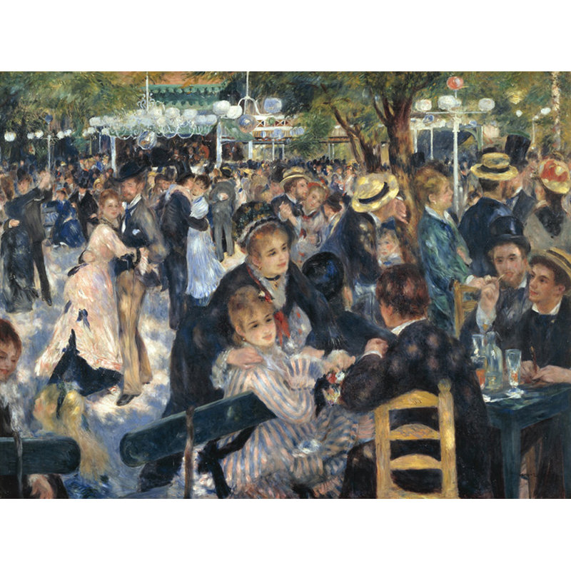 Le bal au Moulin de la Galette, H 18 po x l 24 po