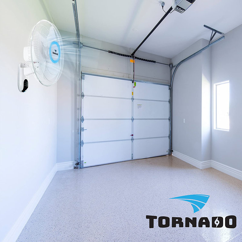 Tornado 16" Oscillating Wall Mounted Fan
