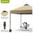 10' X 10‘ Pop Up Canopy With Sidewalls For Outdoor, Waterproof Portable Canopy With One Push Setup-109519362