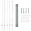 Vidaxl Fence With Posts Steel-116797772-116797798