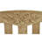 ROSE 50" ROUND BENCH