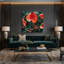 Art mural sur toile Botanical Flamingo-1950866101