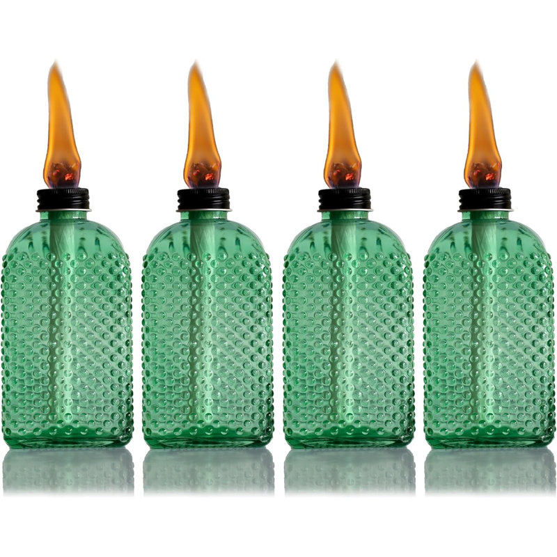4-Pack Table Torch,Torch Wicks, Torch Light,Tabletop Torch,Citronella Torch,Garden Torch